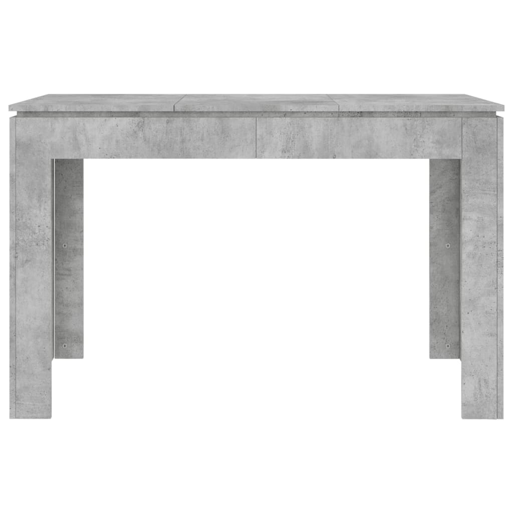 vidaXL Dining Table Concrete Gray 47.2"x23.6"x29.9" Chipboard