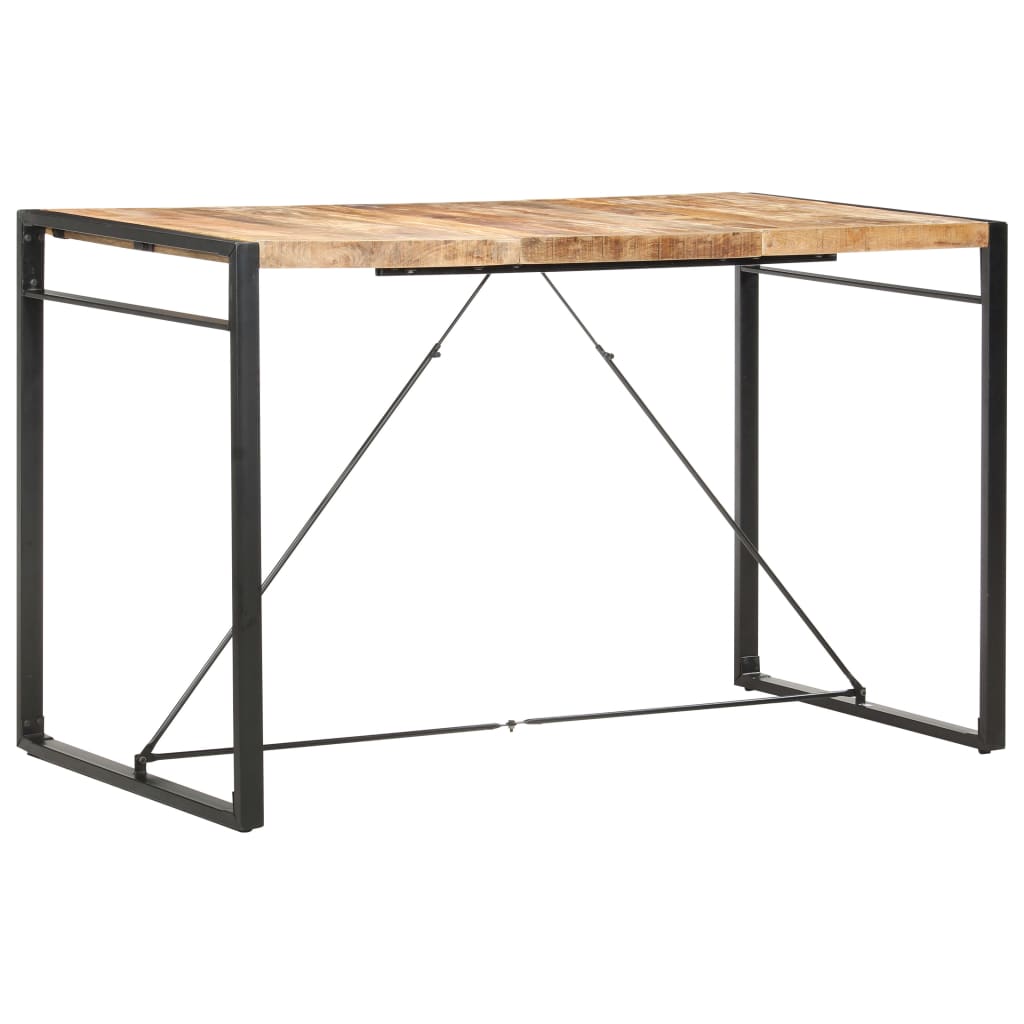 vidaXL Bar Table 70.9"x35.4"x43.3" Solid Mango Wood