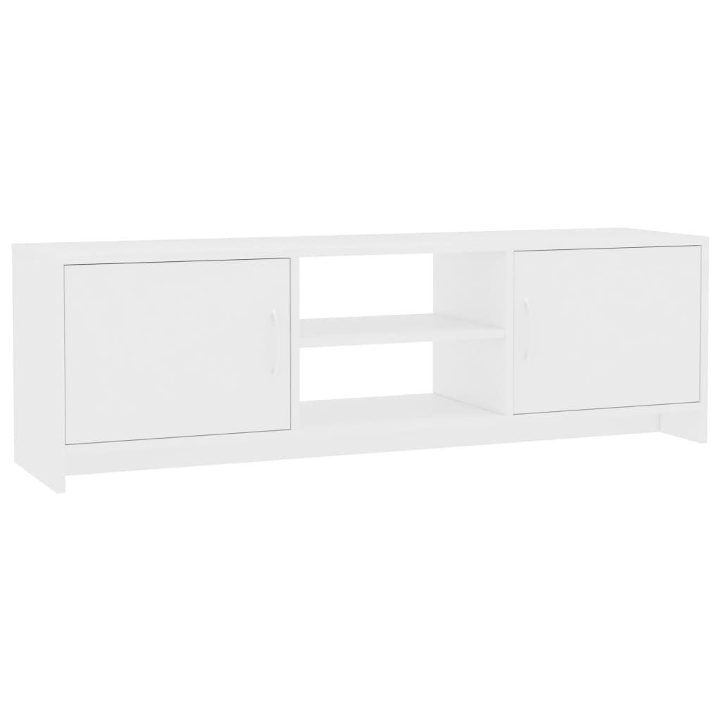 vidaXL TV Cabinet White 47.2"x11.8"x14.8" Engineered Wood