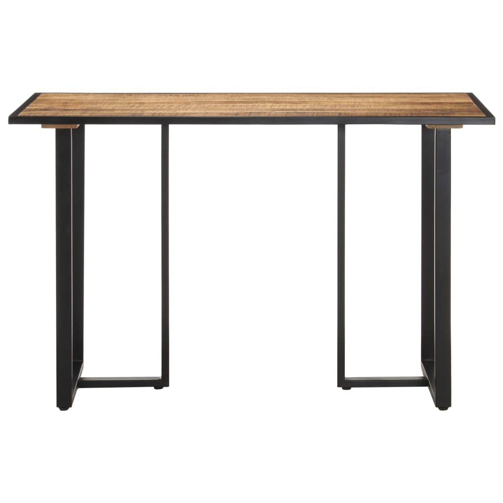 vidaXL Dining Table 47.2" Rough Mango Wood