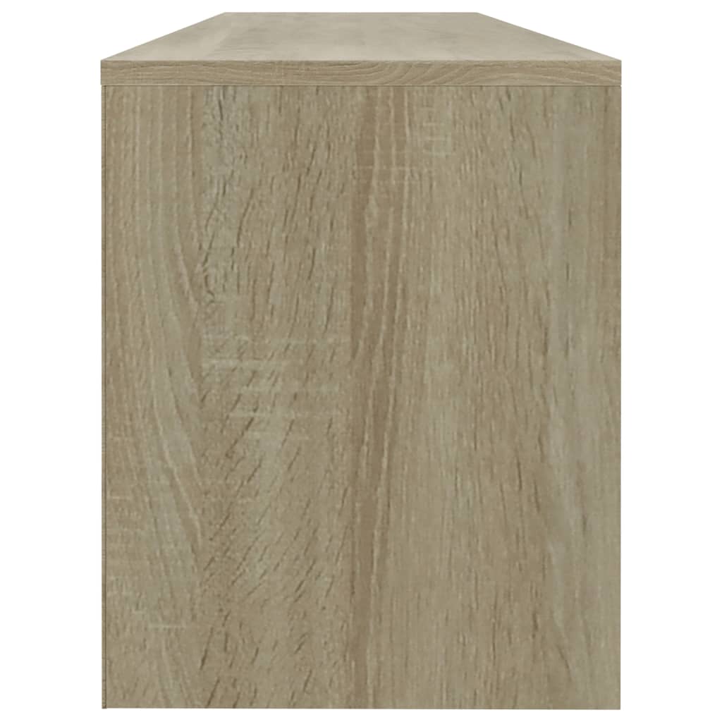 vidaXL TV Cabinet Sonoma Oak 47.2"x11.8"x14.8" Engineered Wood