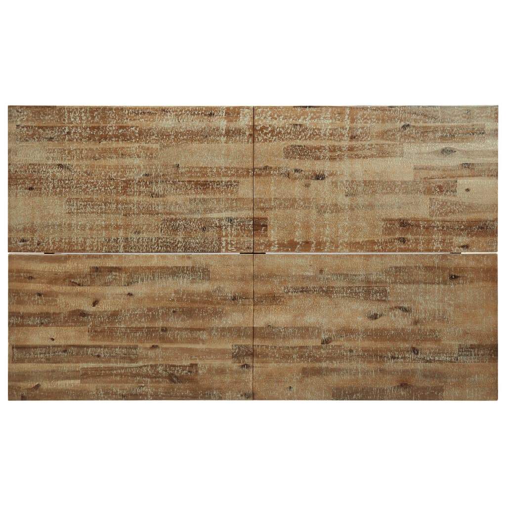 vidaXL Dining Table 59.1"x35.4"x29.5" Solid Wood Acacia