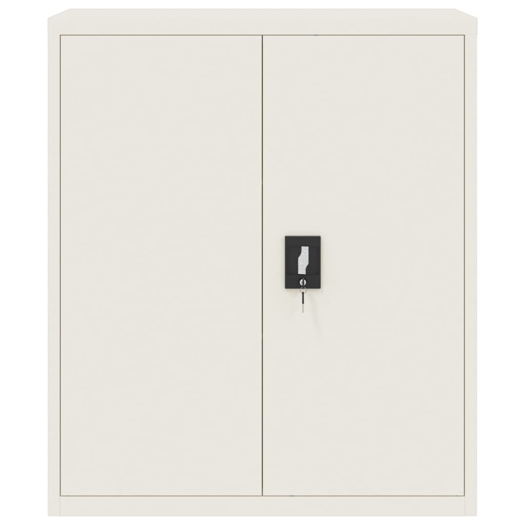 vidaXL File Cabinet White 35.4"x15.7"x41.3" Steel