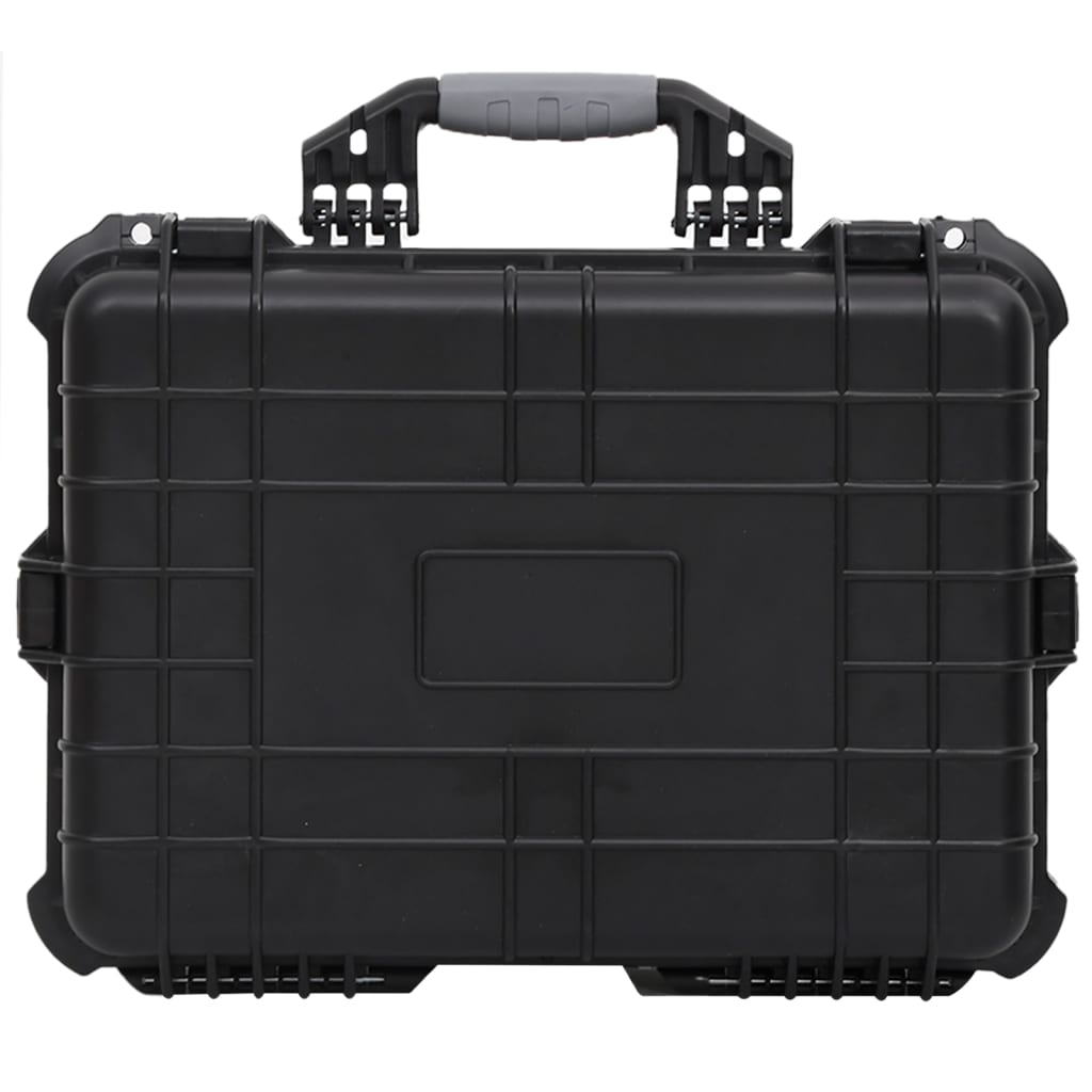 vidaXL Portable Flight Case Black 20.5"x15.7"x7.5" PP