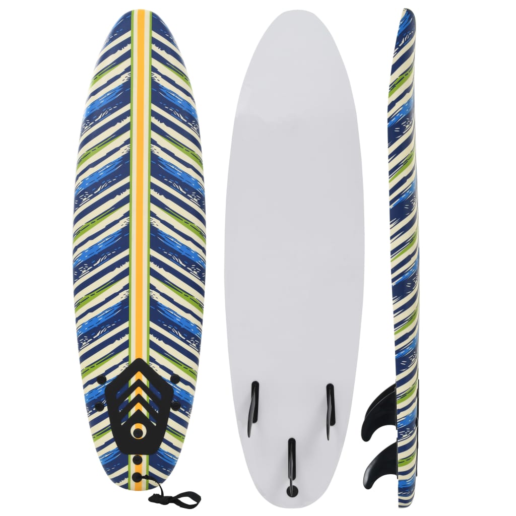 vidaXL Surfboard 66.9" Leaf