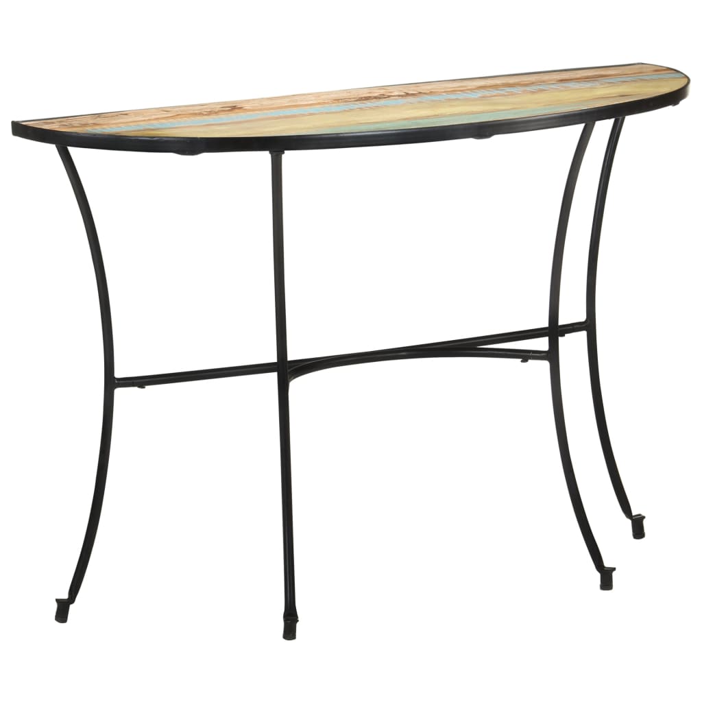 vidaXL Side Table 43.3"x15.7"x30.3" Solid Reclaimed Wood