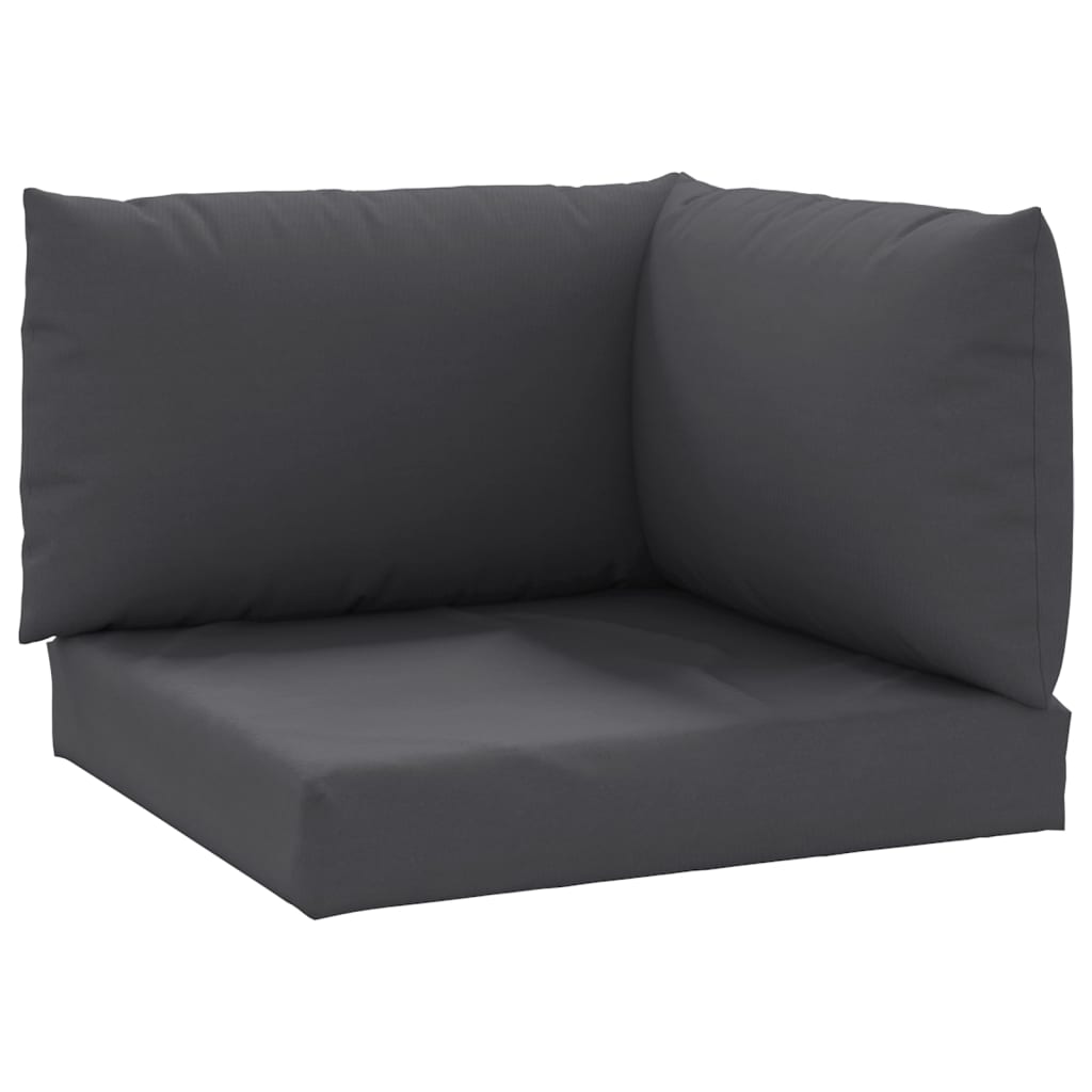 vidaXL Pallet Cushions 3 pcs Anthracite Oxford Fabric