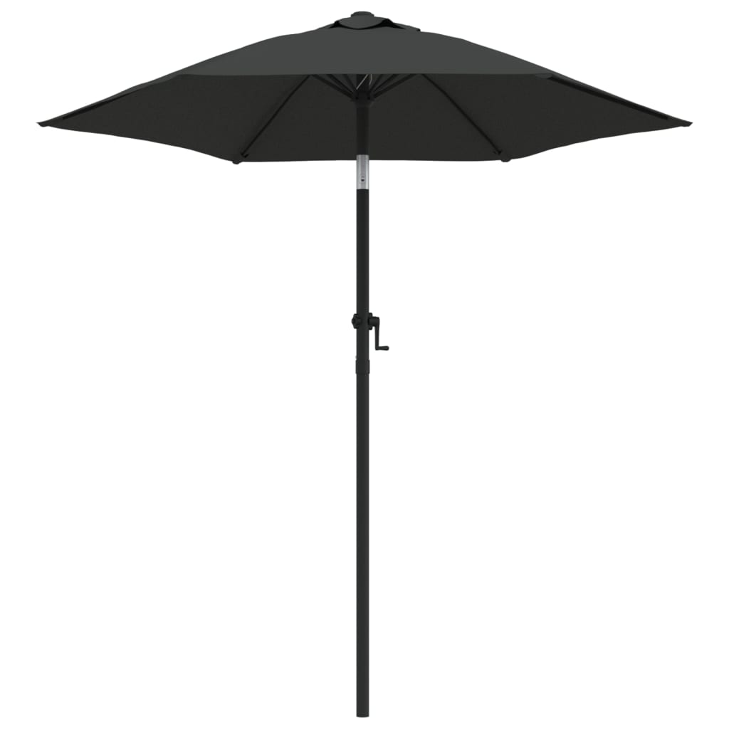 vidaXL Parasol Anthracite 78.7"x83.1" Aluminum