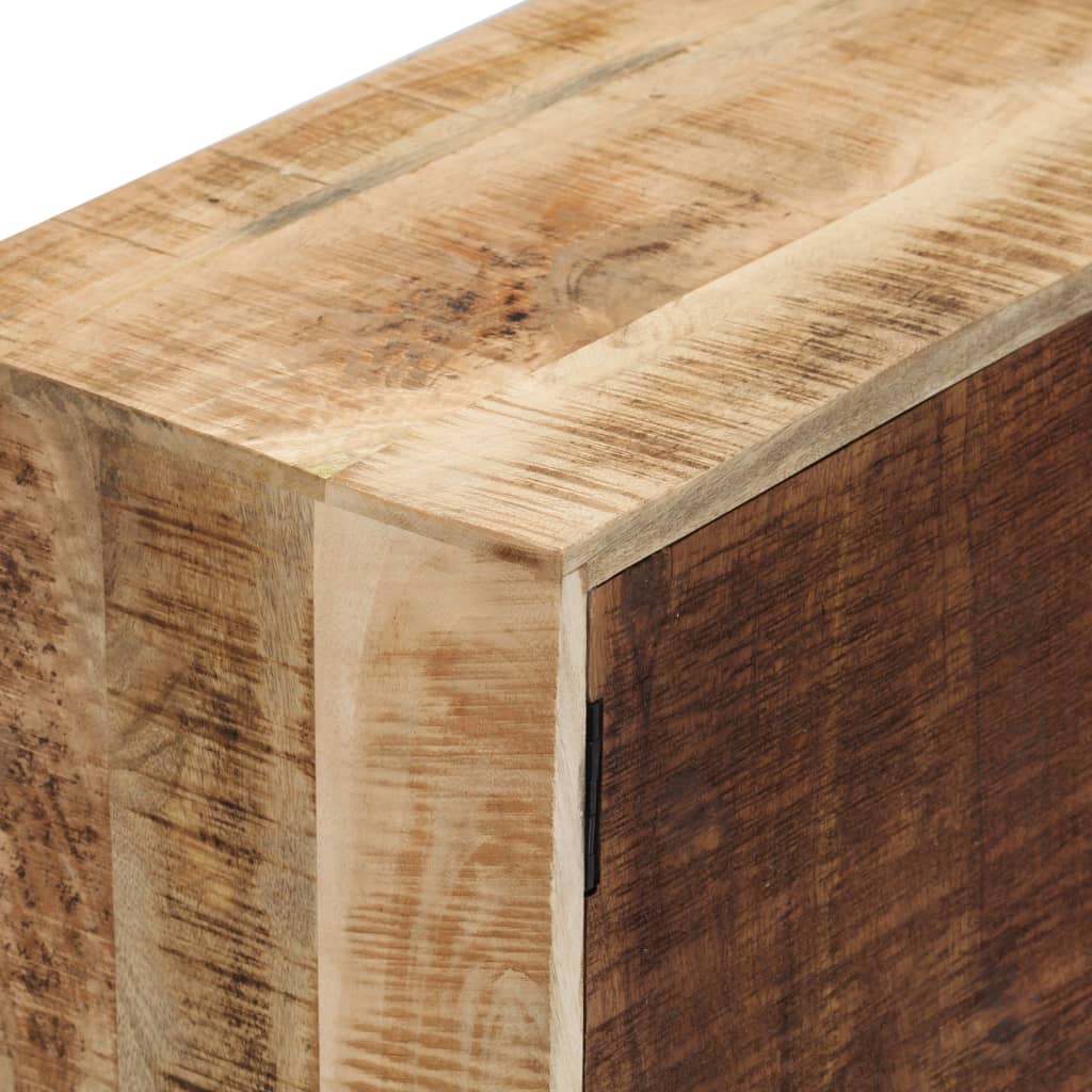 vidaXL Sideboard 46.5"x11.8"x24.4" Solid Mango Wood