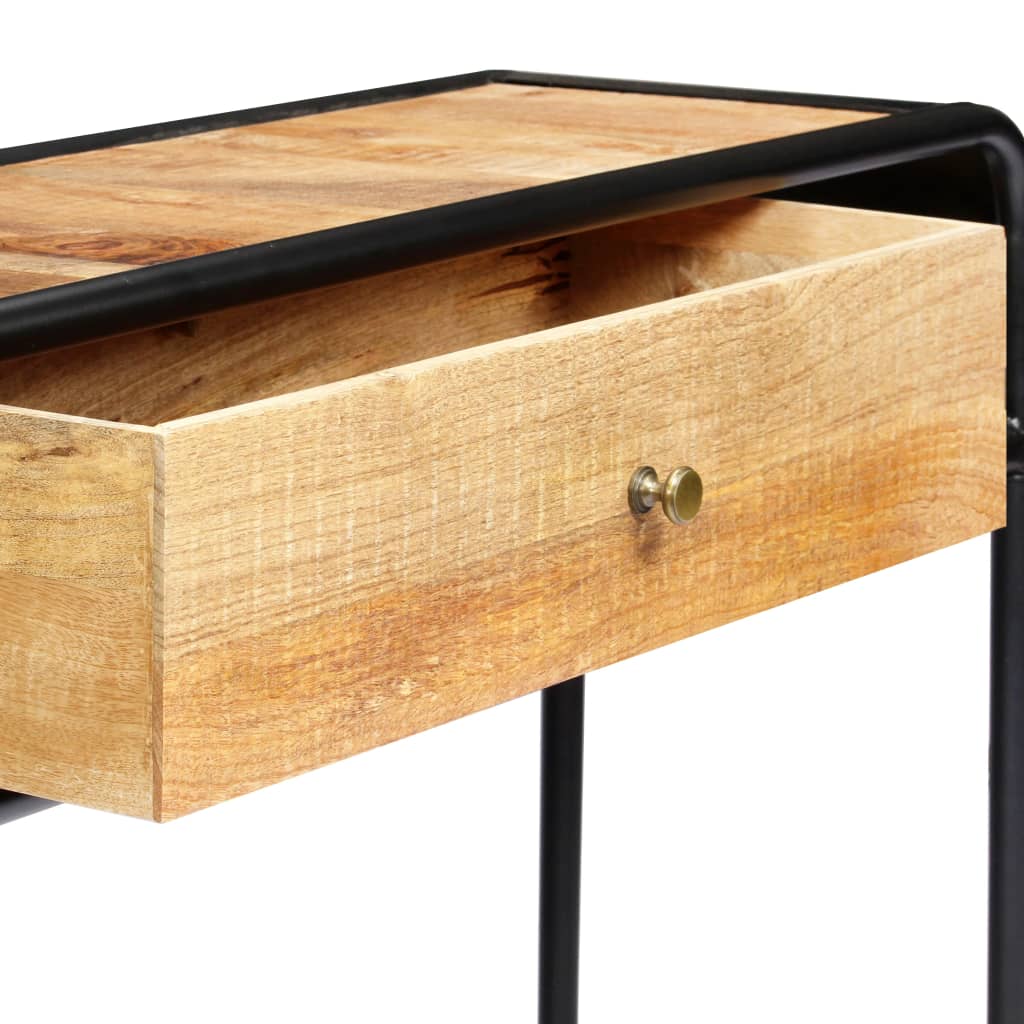 vidaXL Console Table 46.5"x11.8"x29.5" Solid Mango Wood