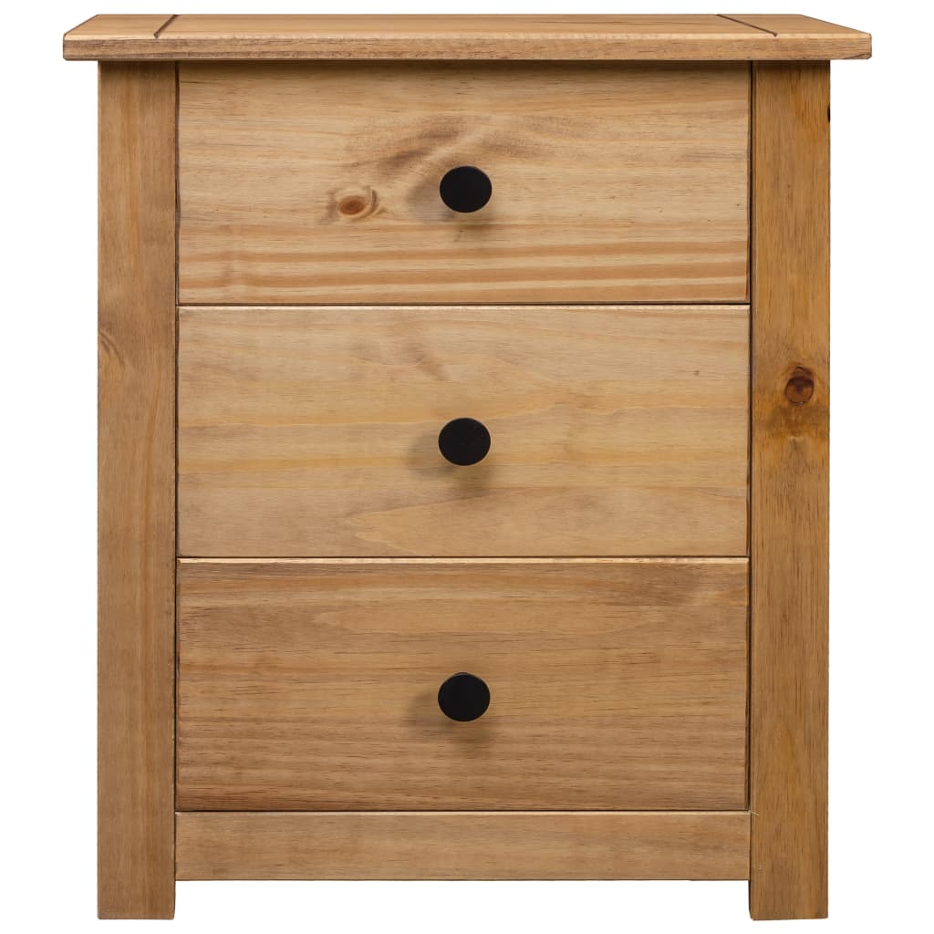 vidaXL Bedside Cabinet 18.1"x15.7"x22.4" Pinewood Panama Range