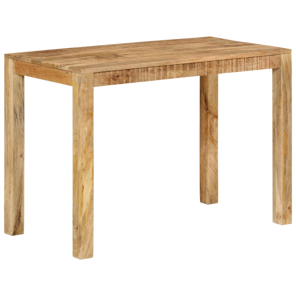 vidaXL Dining Table 43.3"x21.7"x29.9" Solid Wood Mango