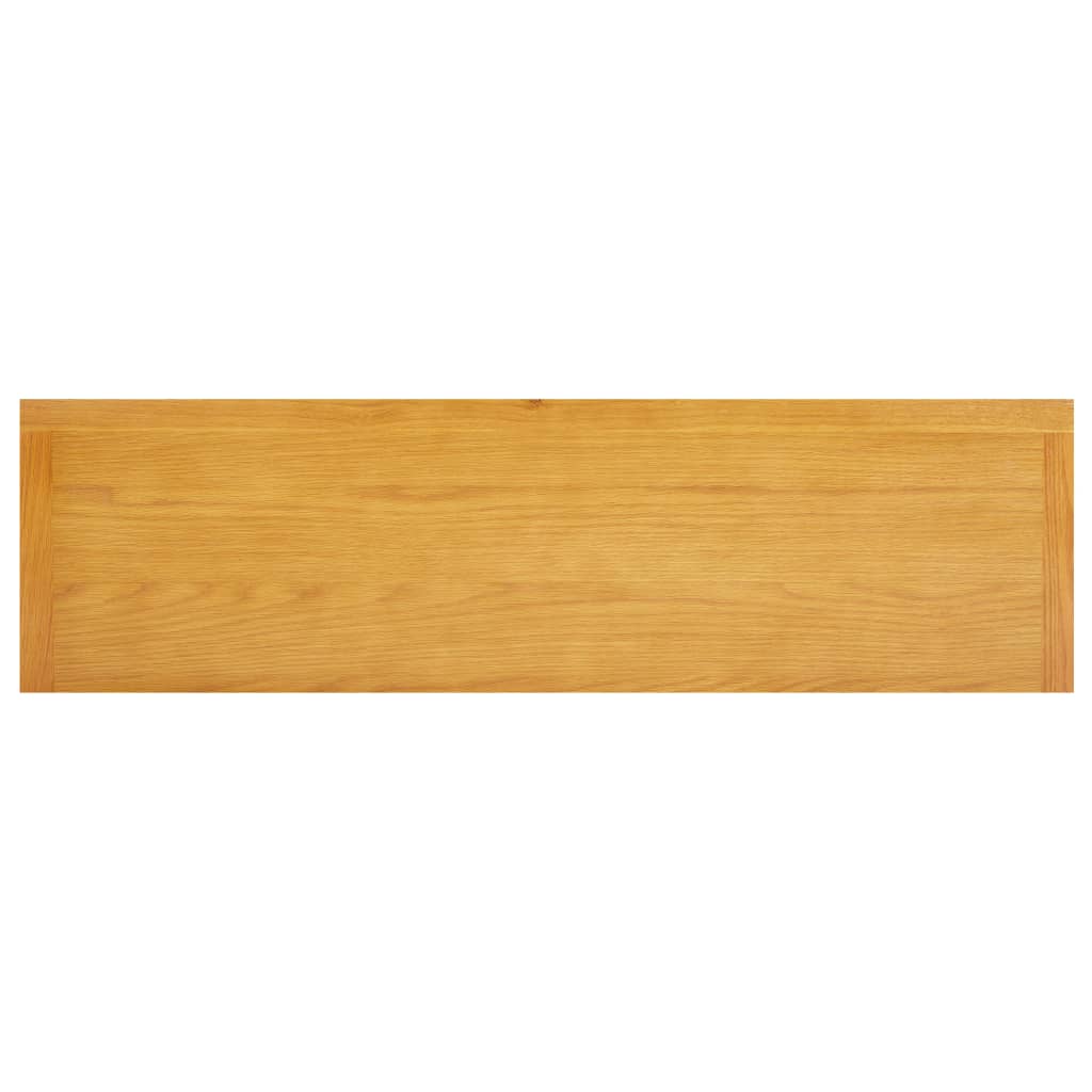 vidaXL TV Stand 47.2"x13.8"x18.9" Solid Wood Oak